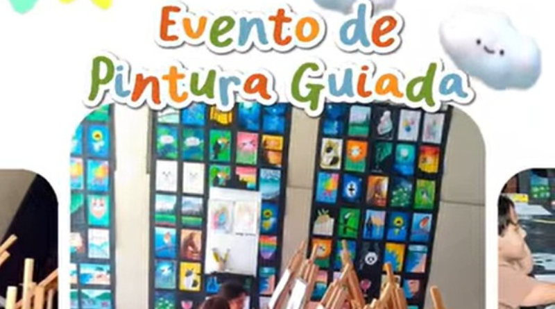 Oficina de Pintura no Riviera Shopping homenageia Dia das Mães
