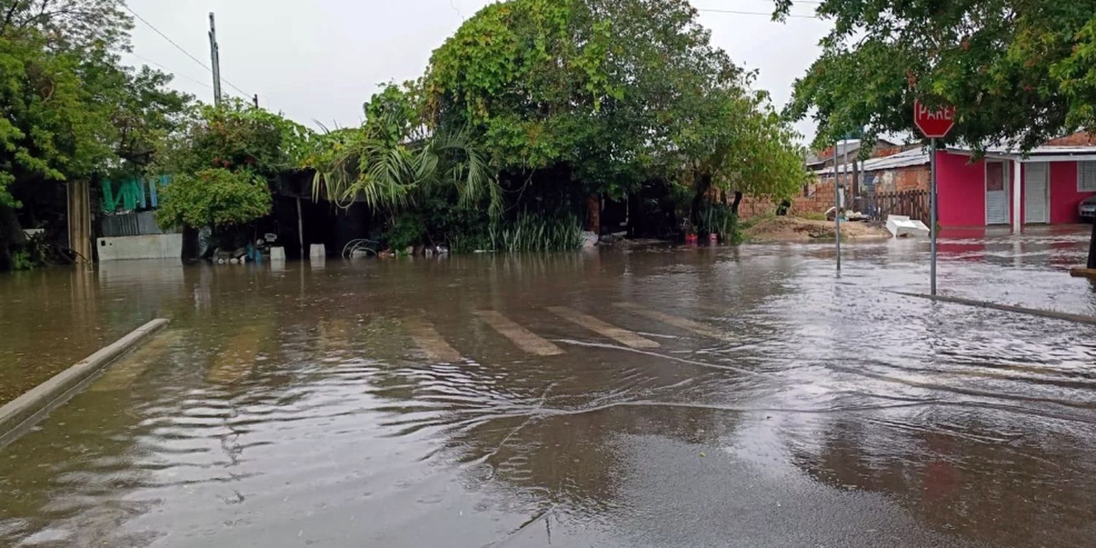 Chuvas intensas causam transtornos em 19 municípios do Rio Grande do Sul