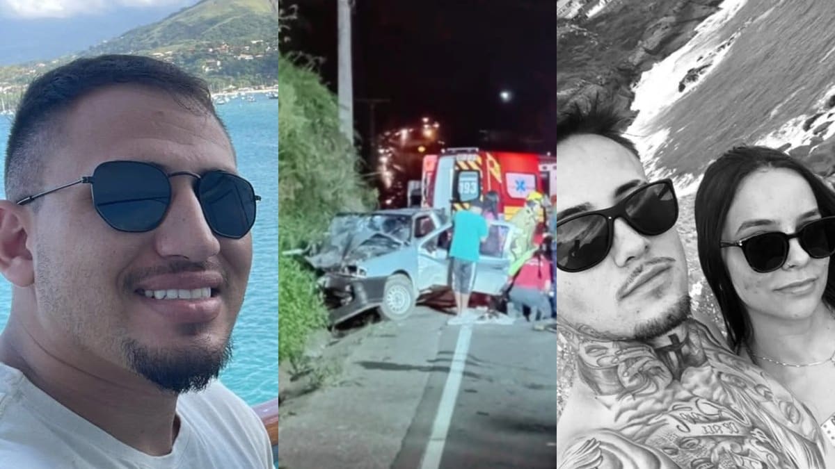 Motorista bêbado faz ultrapassagem proibida e mata casal de jovens na SC-390 em Lauro Müller