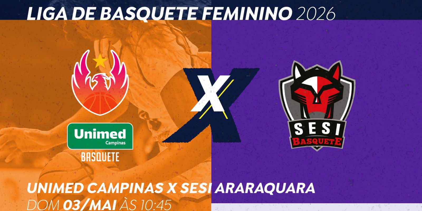 Unimed Campinas e Sesi Araraquara duelam na Liga de Basquete Feminino