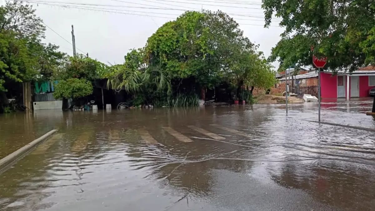 Fortes chuvas causam alagamentos e desalojados em 19 municípios do Rio Grande do Sul