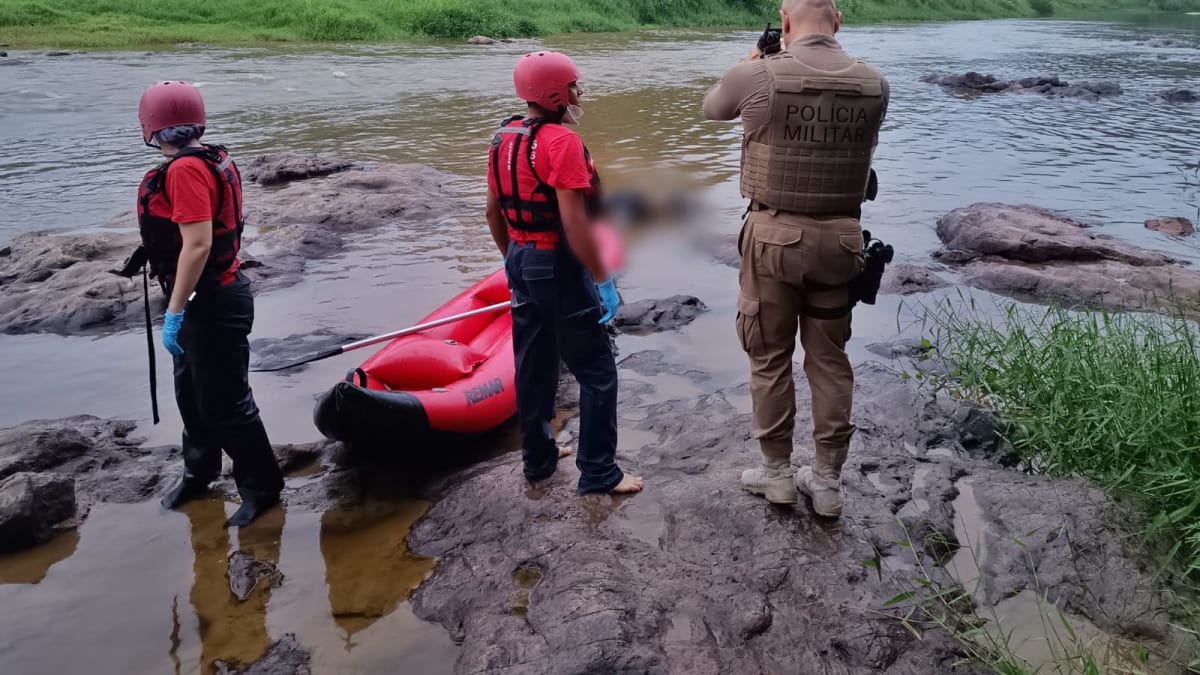 Corpo em estado de decomposição é encontrado no Rio Itapocu, em Jaraguá do Sul