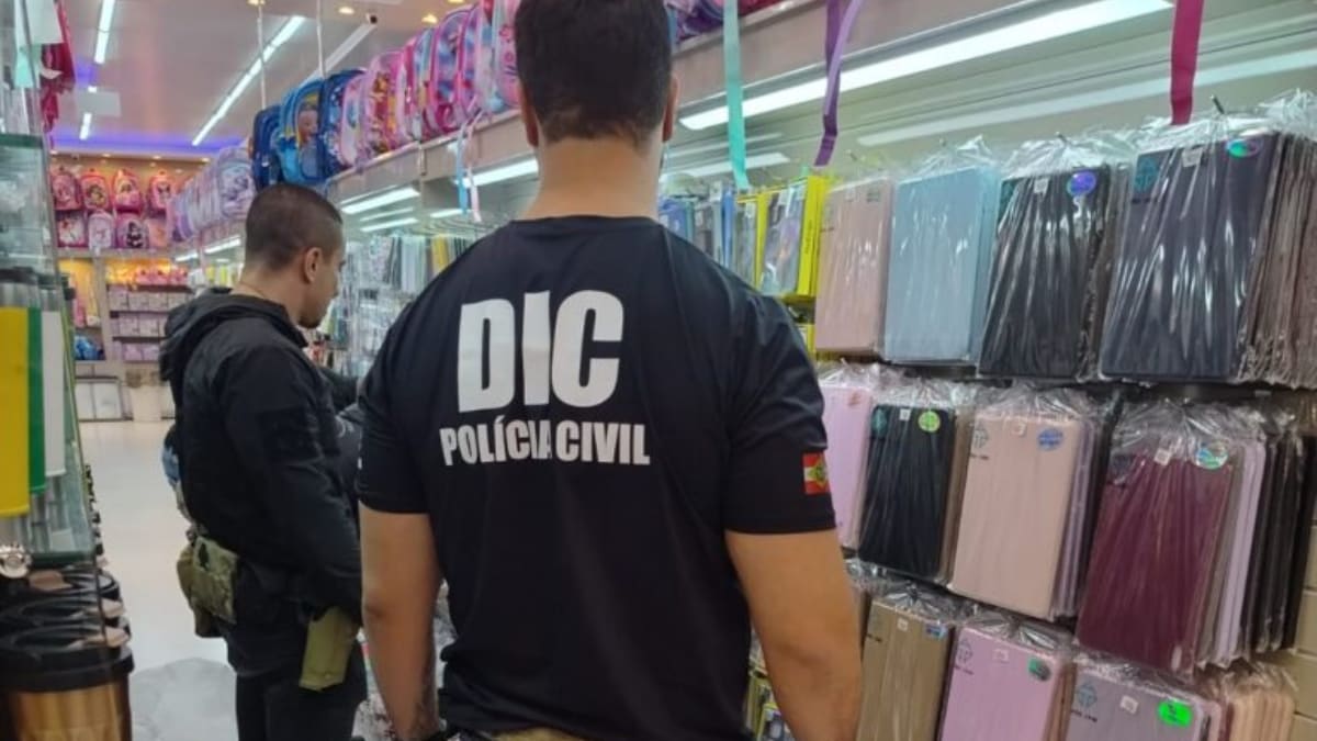 Operação apreende mais de R$ 1 milhão em produtos falsificados no Norte de SC