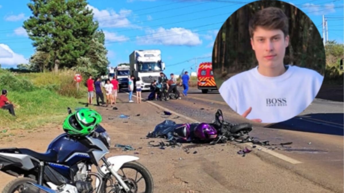 Motociclista de 19 anos morre em grave acidente na BR-282 em Ponte Serrada