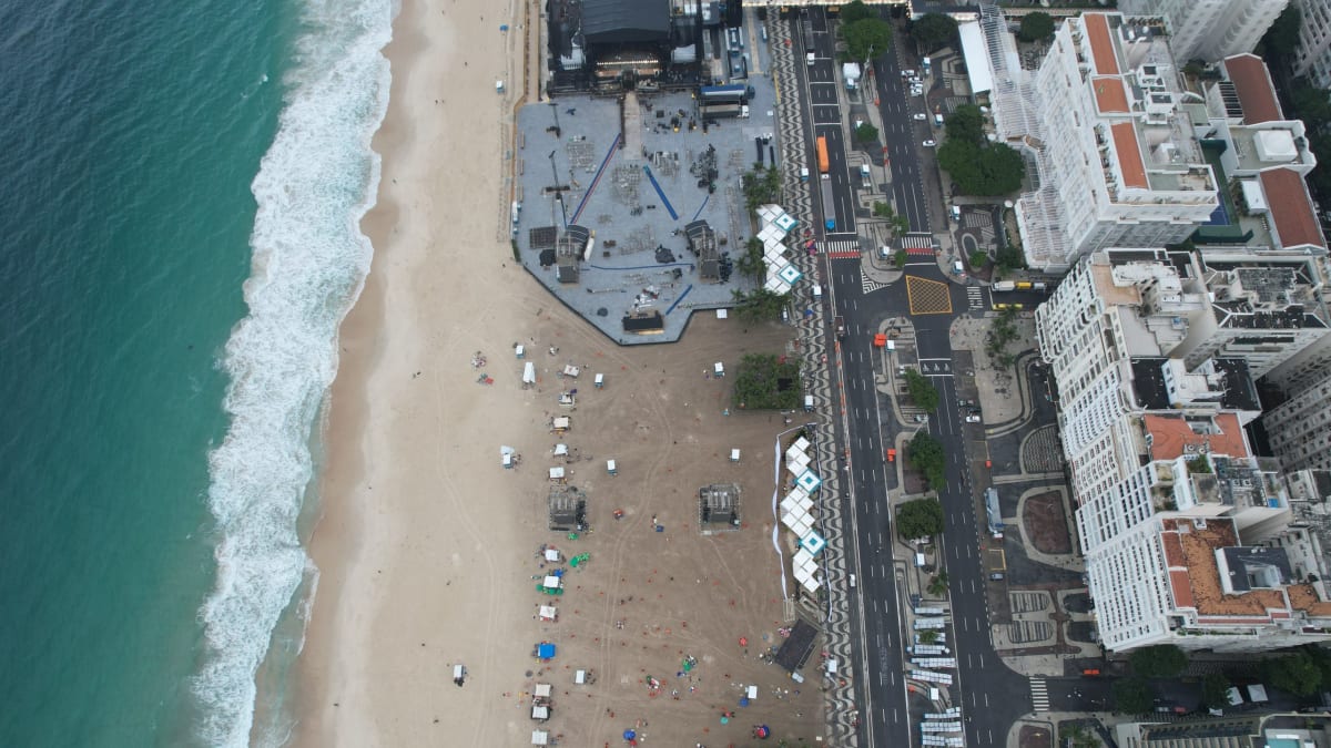 Show de Shakira em Copacabana gera 362 toneladas de resíduos e mobiliza operação especial de limpeza