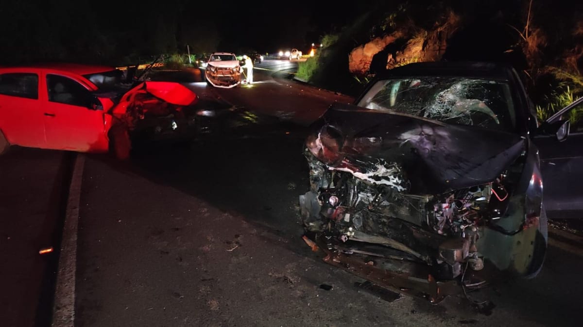 Colisão na SC-283 deixa um morto e criança ferida na saída de Chapecó