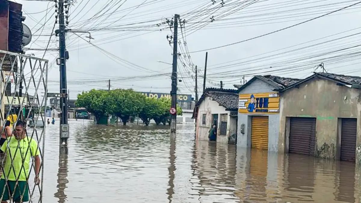 Paraíba decreta estado de calamidade pública devido às fortes chuvas