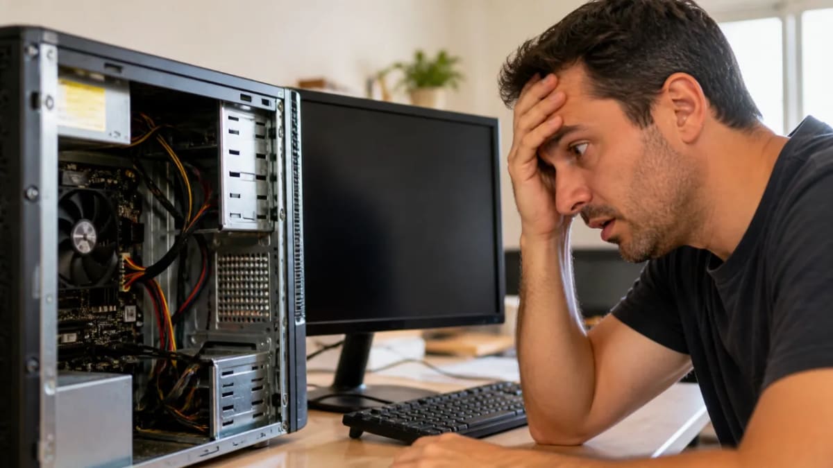 Computador liga mas sem imagem pode indicar falhas críticas no sistema