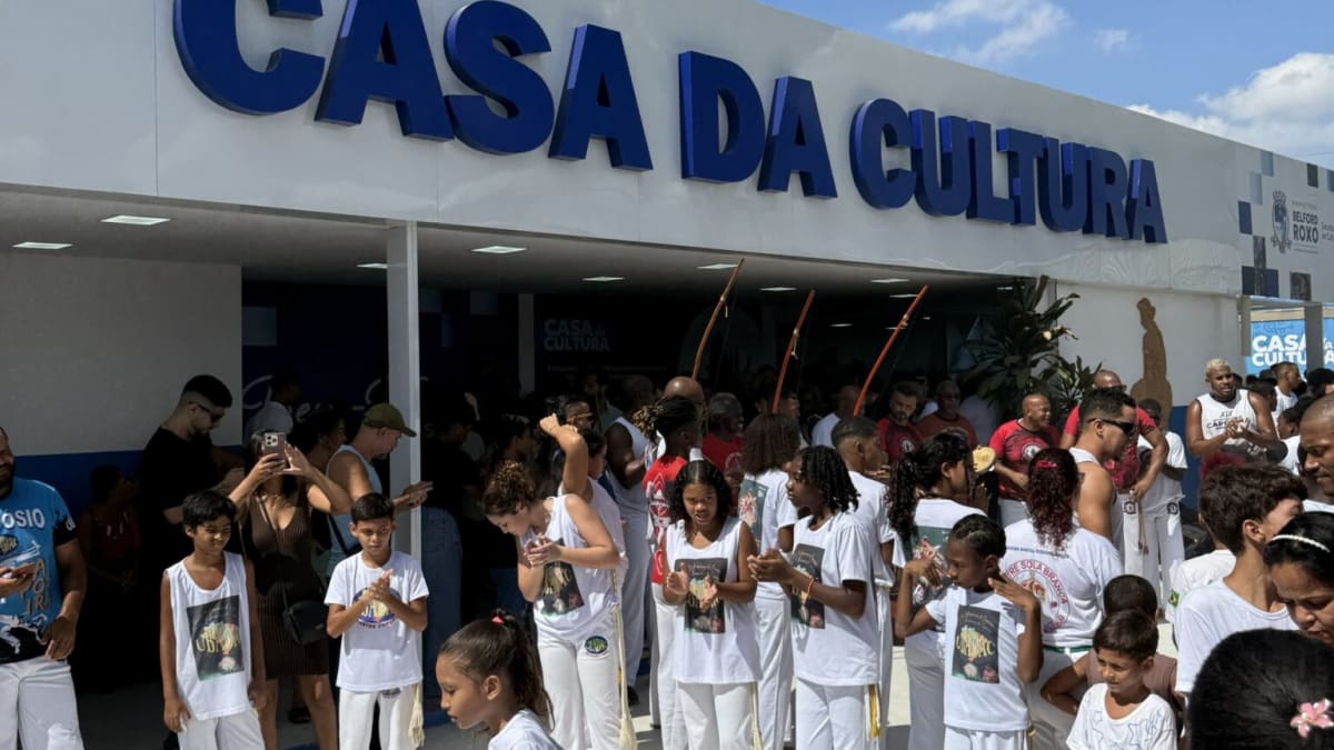 Casa da Cultura de Belford Roxo passa por revitalização após período de abandono