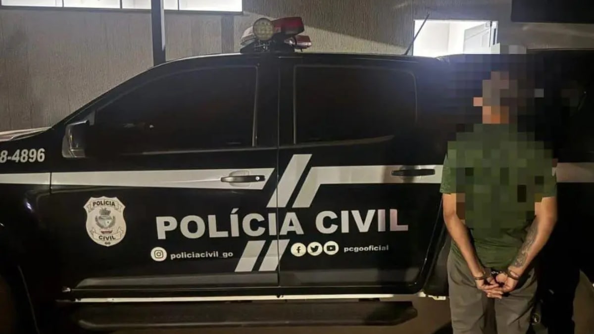 Homem é preso por tentativa de homicídio com barra de ferro em Piracanjuba