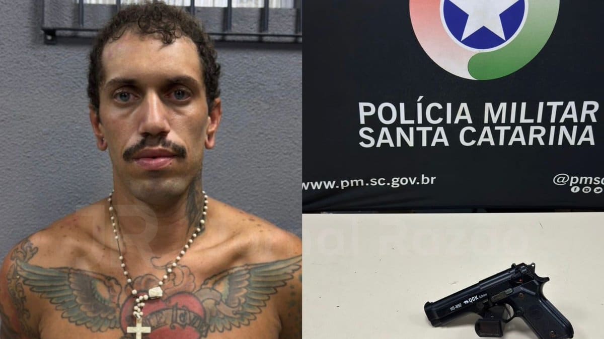 Criminoso com múltiplos registros é preso pela segunda vez em menos de 15 dias em Florianópolis