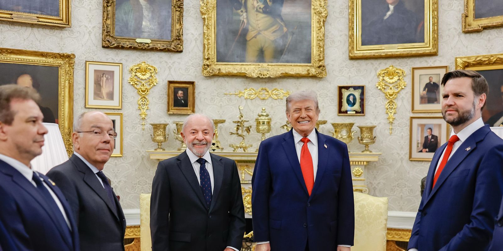 Trump e Lula discutem comércio e tarifas em encontro na Casa Branca