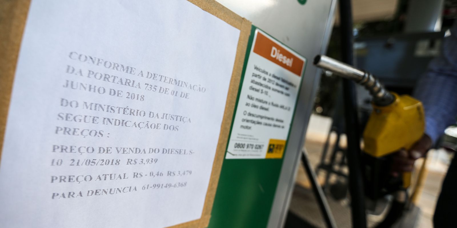 Preço do diesel registra quarto recuo em cinco semanas