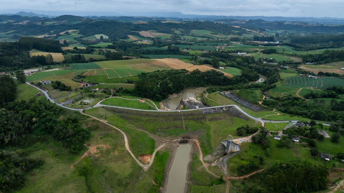 Santa Catarina investe R$ 94 milhões para modernizar barragens contra enchentes