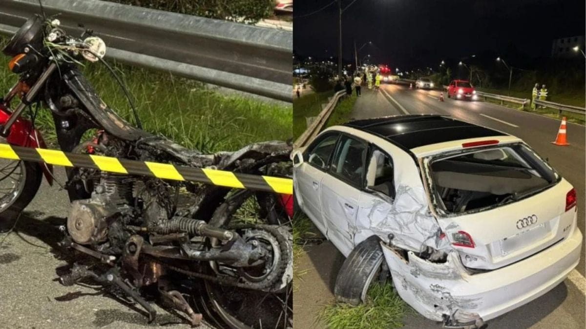 Motorista de Audi quebra silêncio sobre acidente fatal em Curitiba