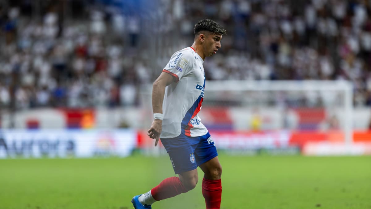 Mateo Sanabria pode ganhar vaga de titular na Bahia após gol contra o Grêmio