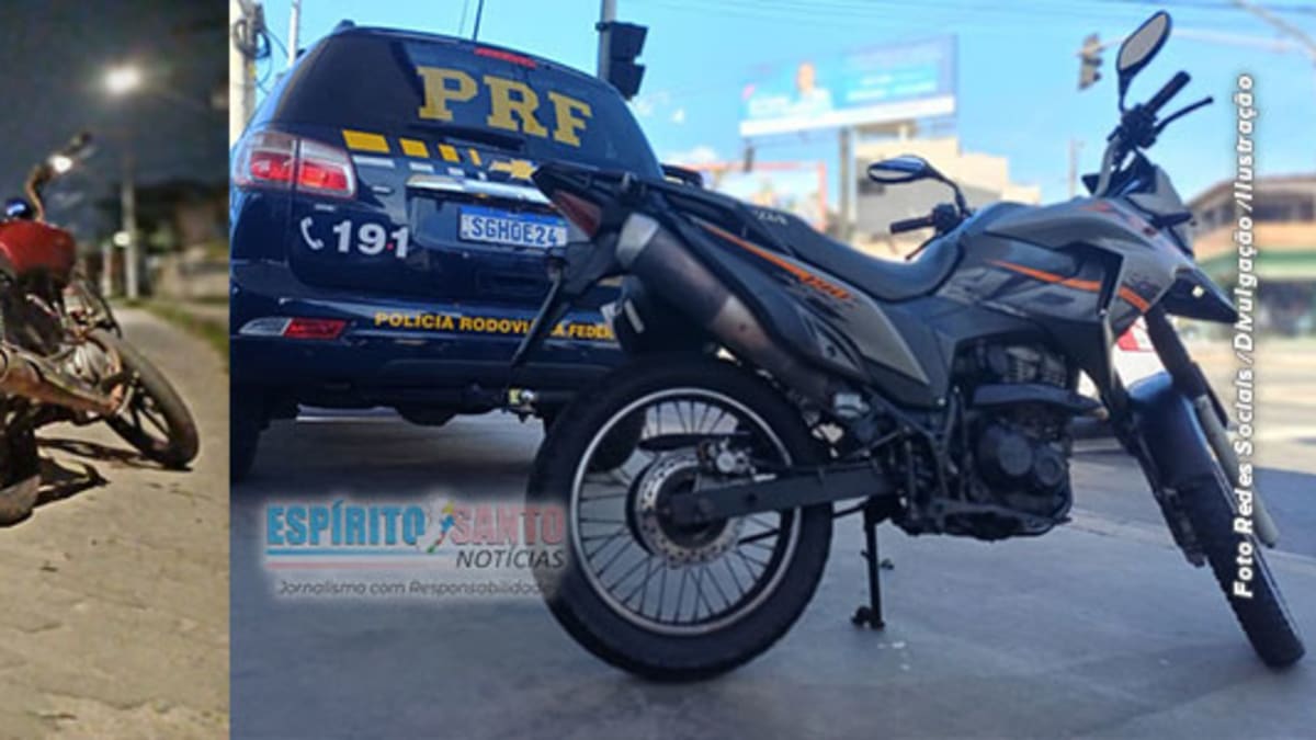 Polícia recupera duas motocicletas furtadas em ações distintas no Espírito Santo