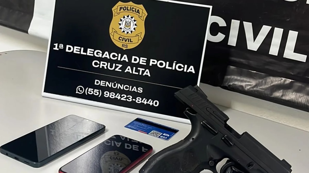 Polícia prende homem em investigação de homicídio na BR-158 e apreende arma roubada em Augusto Pestana