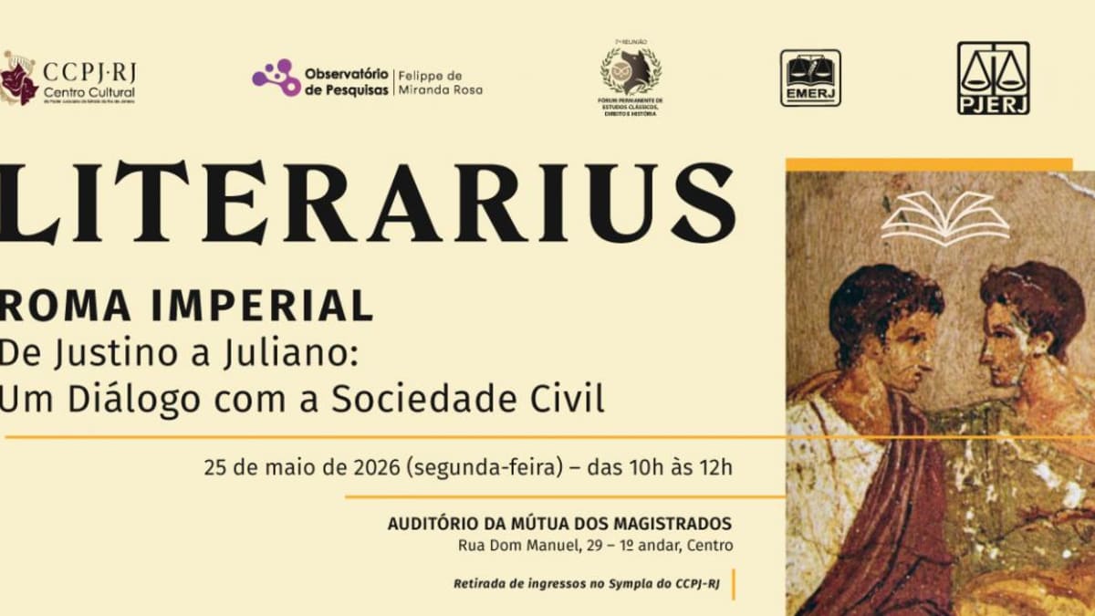 EMERJ promove eventos jurídicos, históricos e de saúde pública em maio