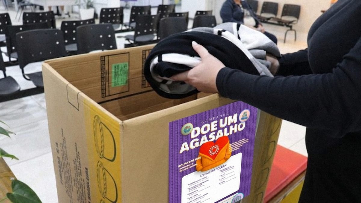 Campanha de arrecadação de agasalhos mobiliza Itapema para o inverno
