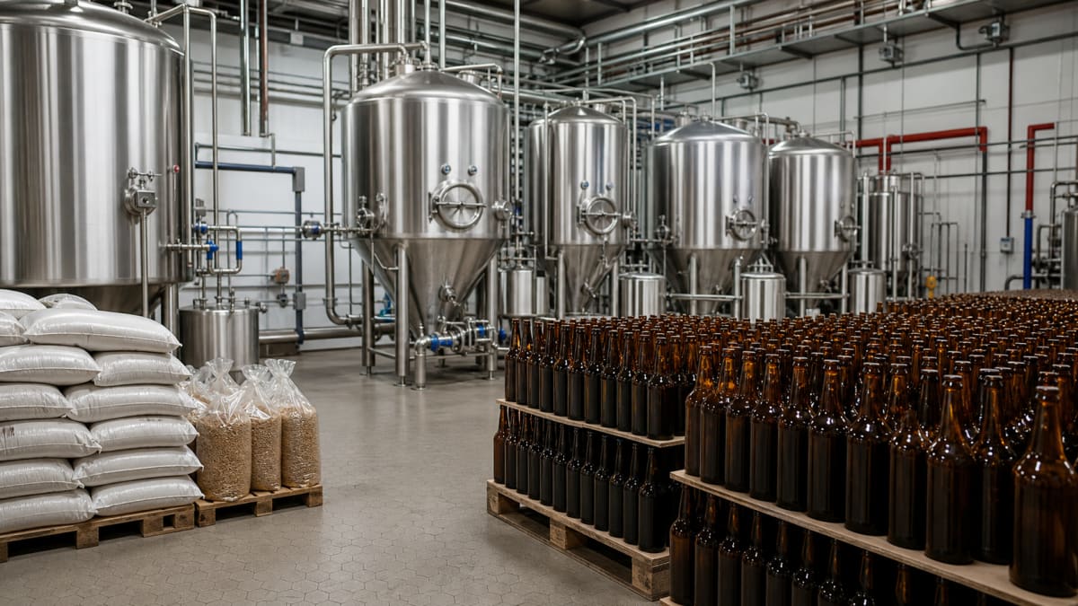 Brasil registra recorde no valor das exportações de cerveja em 2025