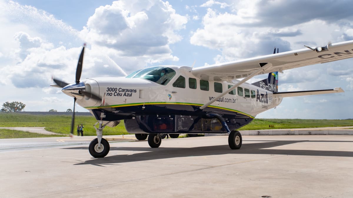 Azul inaugura rota aérea entre Confins e São João del-Rei com três voos semanais a partir de agosto