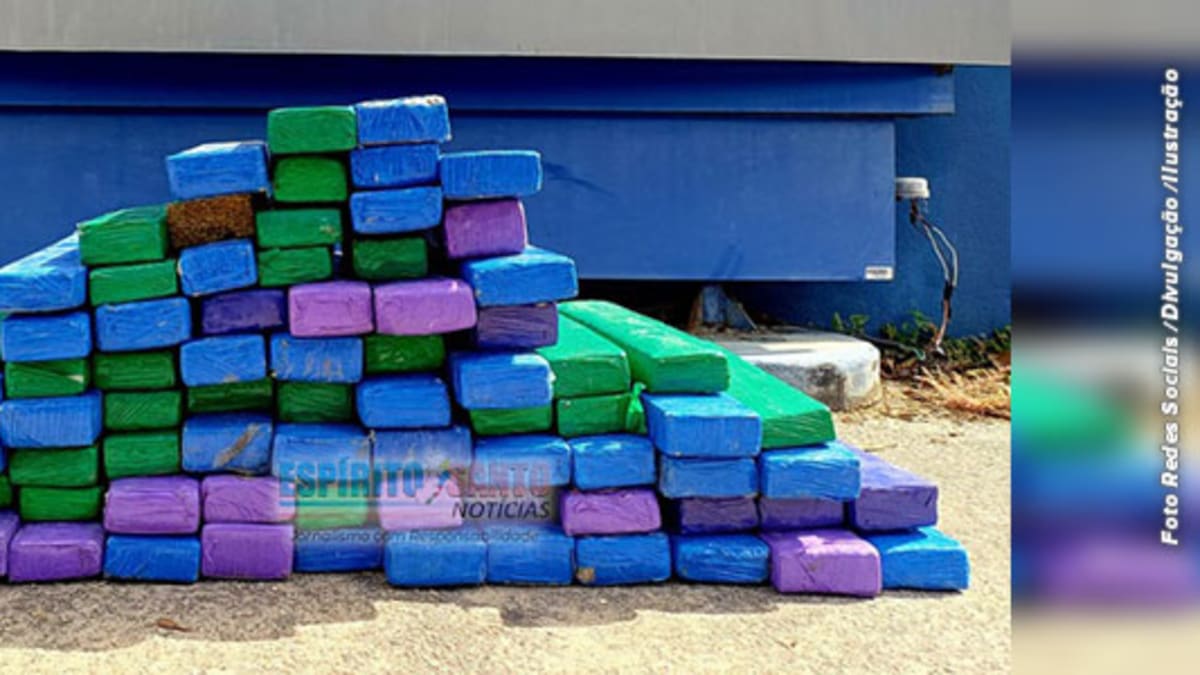 Polícia apreende cerca de 100 kg de maconha após fuga de caminhonete em propriedade rural de São Mateus