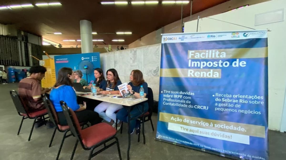 Estações do MetrôRio recebem orientação gratuita sobre Imposto de Renda