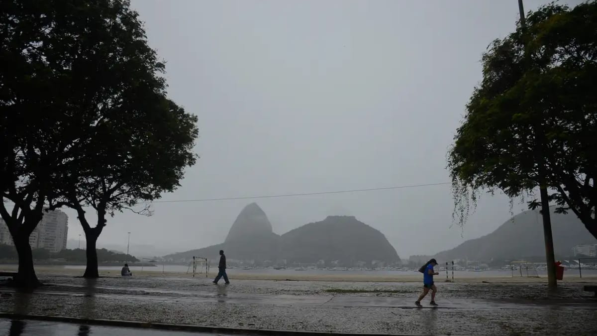 Frente fria mantém temperaturas amenas e chuva no Rio de Janeiro até o fim de semana