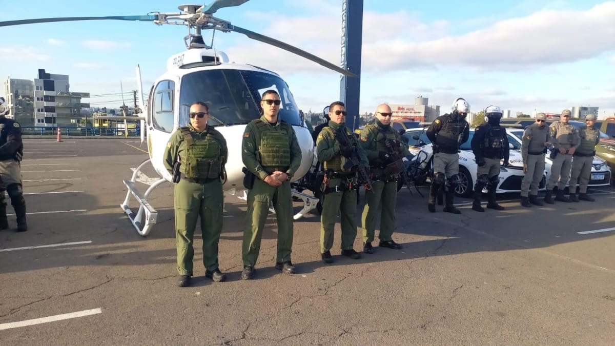 Brigada Militar lança operação regional para reforçar segurança em Caxias do Sul