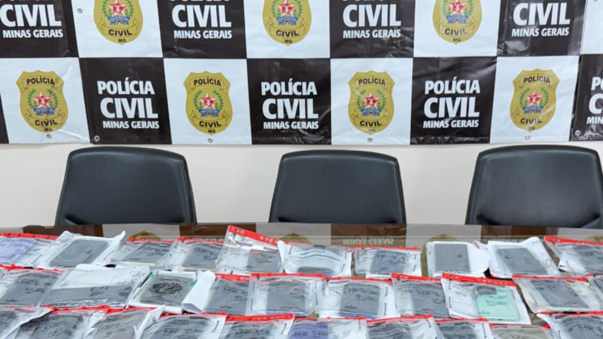 Polícia Civil de Minas Gerais recupera mais de 1,7 mil celulares com ação Tá Entregue