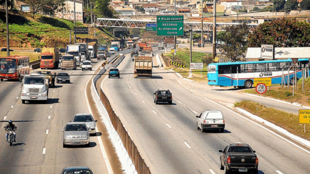 Acessos do Anel Rodoviário para Via Expressa em Belo Horizonte serão interditados para obras de mobilidade urbana