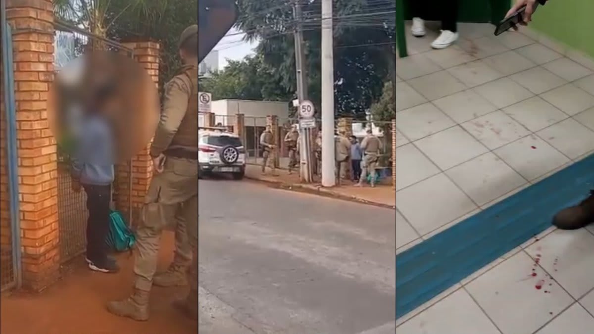 Estudante é esfaqueado durante briga em colégio de Chapecó