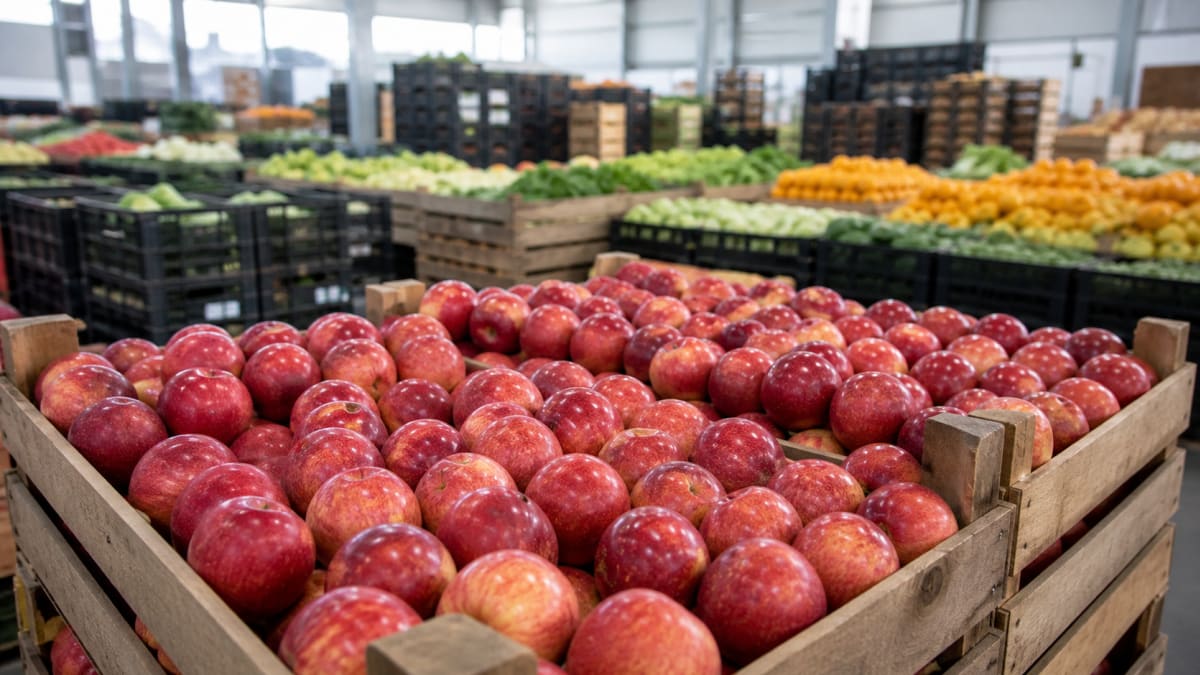 Preços da maçã e da laranja caem em abril nas principais Ceasas do país
