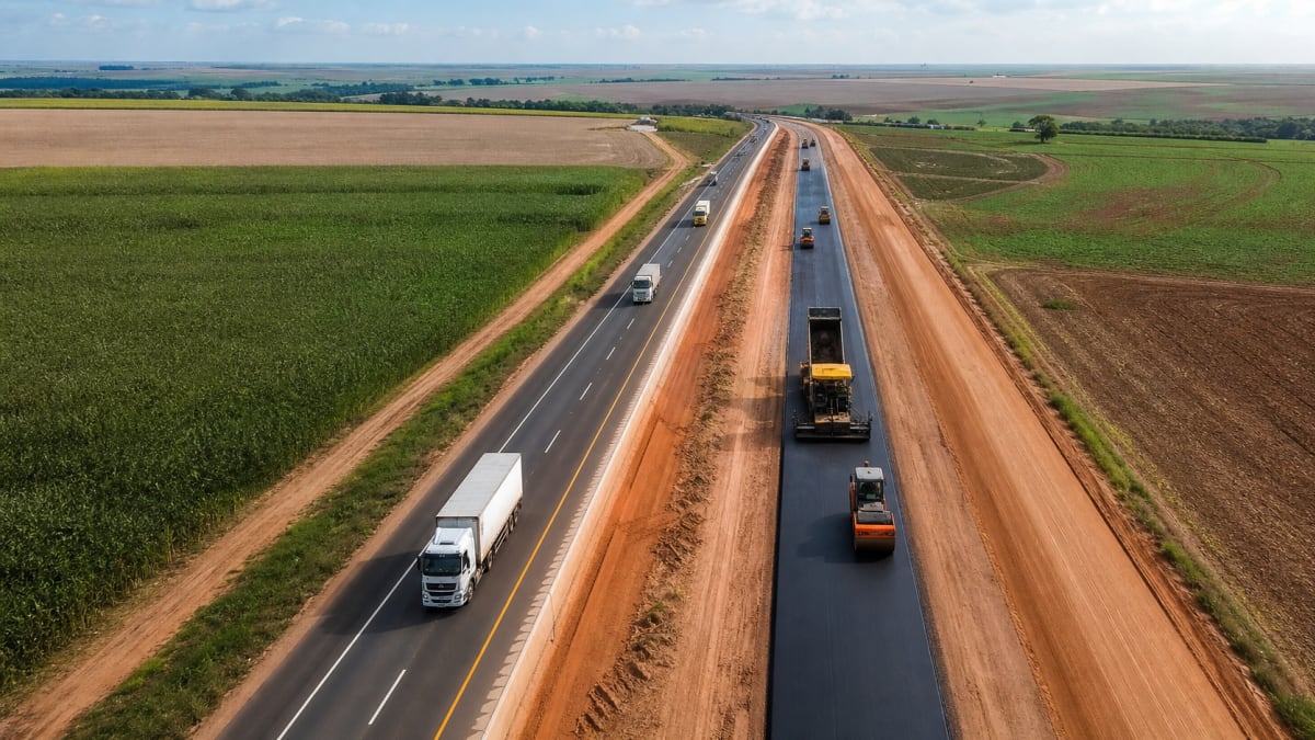 Investimentos em obras rodoviárias somam R$ 240 bilhões nos últimos três anos