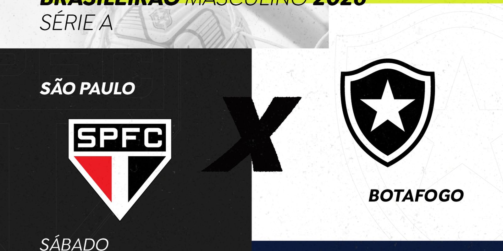 São Paulo e Botafogo se enfrentam com transmissão da Rádio Nacional