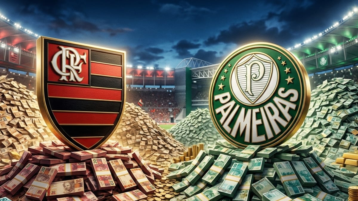 Flamengo e Palmeiras se enfrentam no Maracanã em duelo entre líder e vice-líder do Brasileirão 2026
