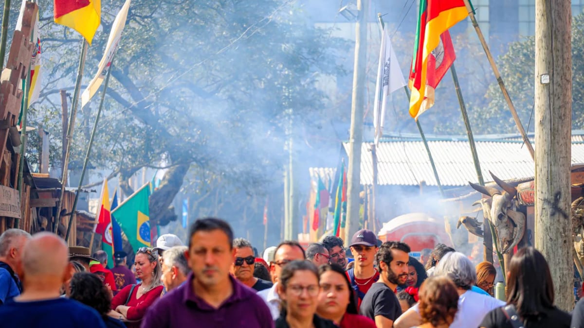 Inscrições para montagem de galpões no Parque Harmonia começam em maio