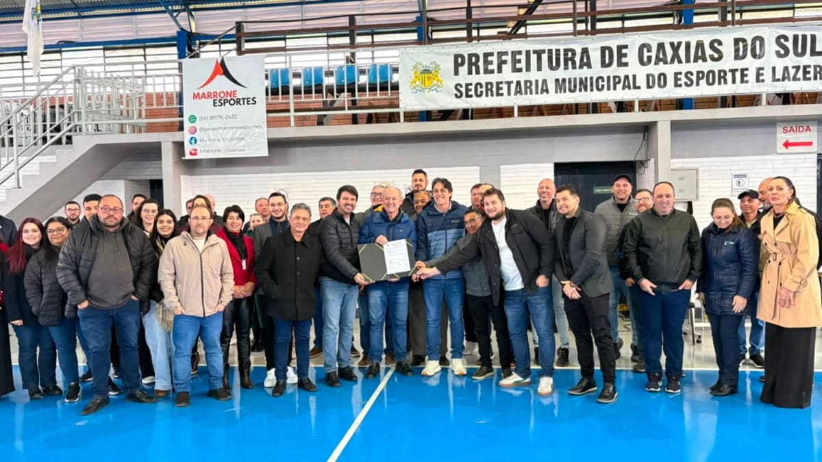 Ginásio de Bento Gonçalves receberá nova iluminação com investimento de R$ 370 mil