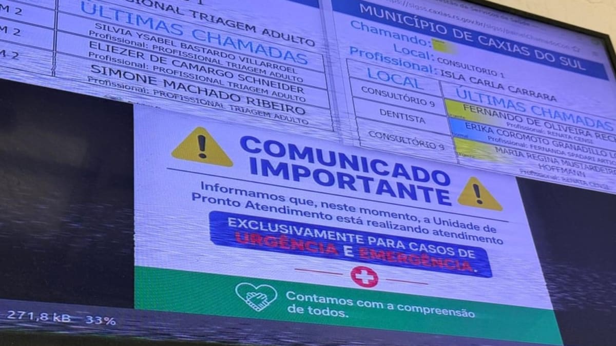 Família denuncia recusa de atendimento a criança com crise asmática em UPAs de Porto Alegre
