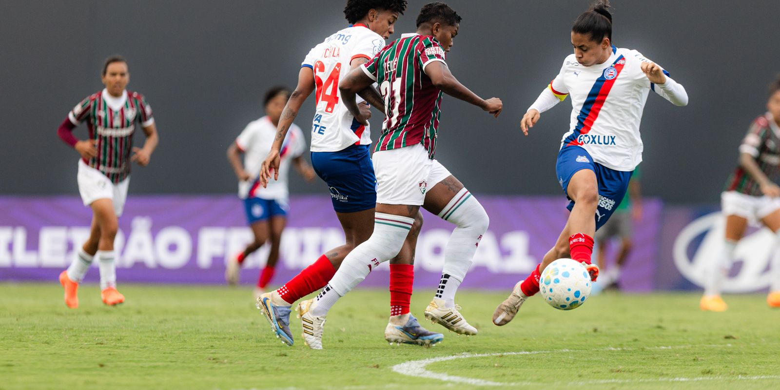 Bahia busca empate emocionante contra Fluminense na Série A1 feminina