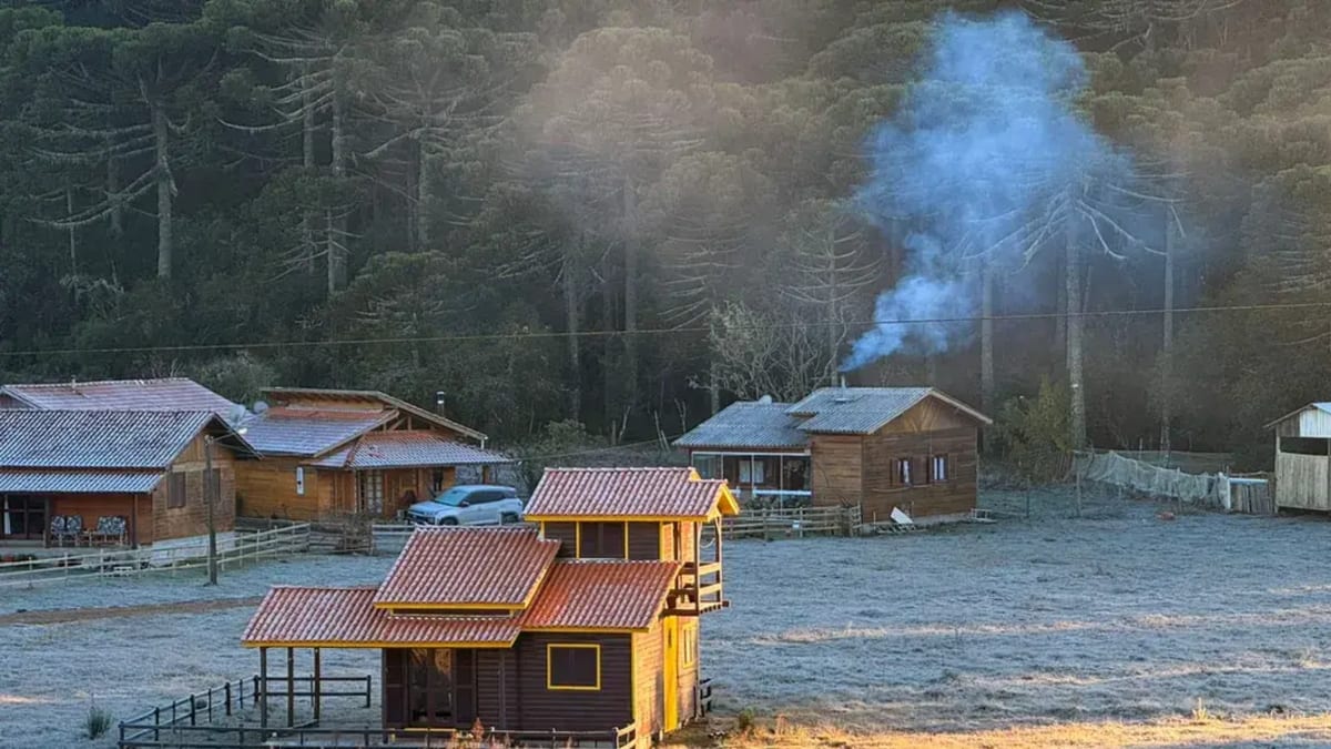 Domingo terá chuva e temperaturas baixas em Santa Catarina e outras regiões do Brasil