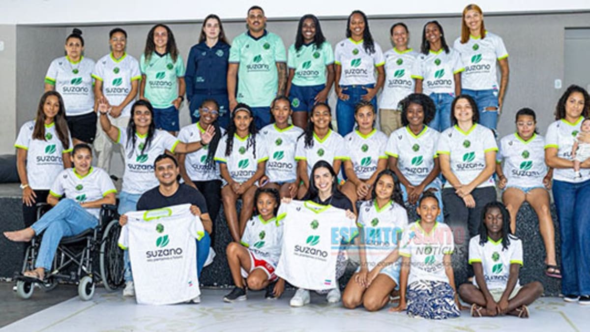 Harpia FC anuncia parceria com Suzano para fortalecer futebol feminino em São Mateus