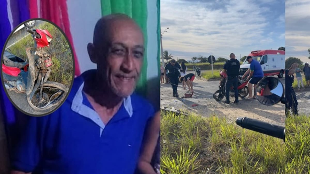 Motociclista morre após colisão com carro no Trevo de Lagoa Funda, em Marataízes