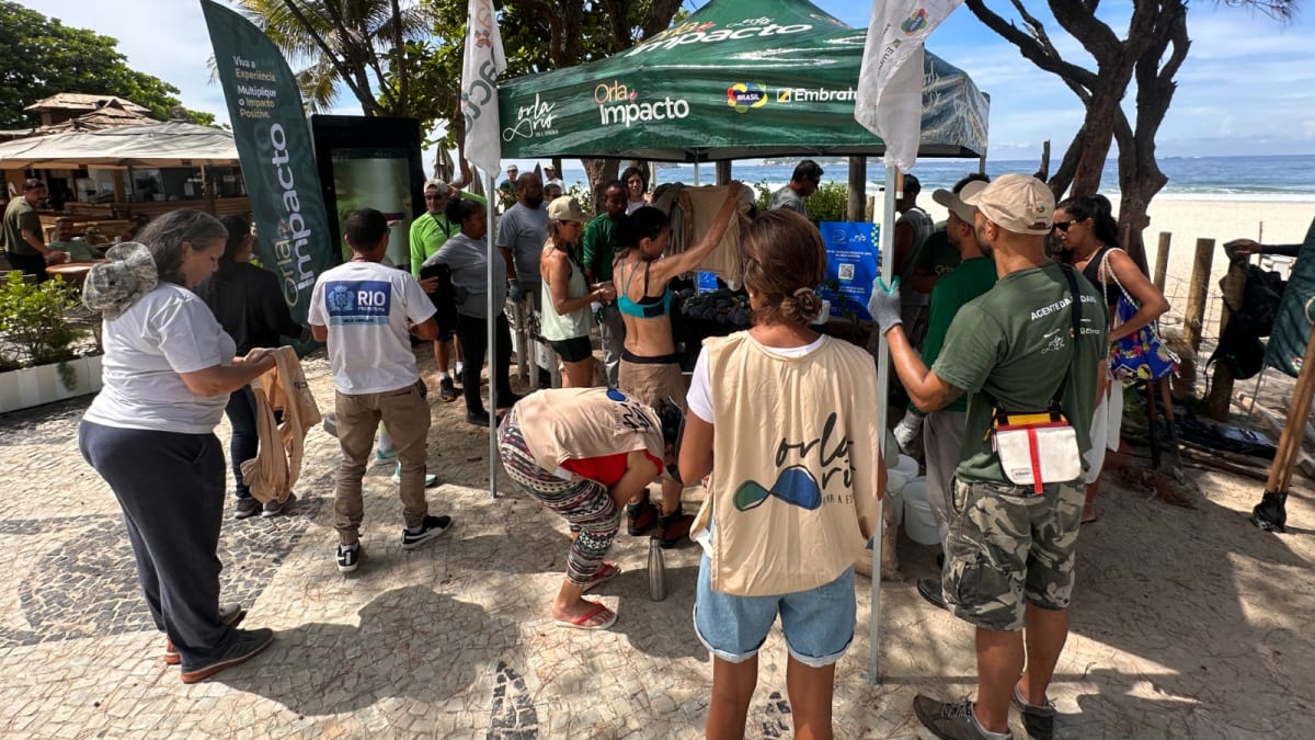 Evento celebra Dia Internacional da Biodiversidade com plantio e soltura de tartarugas na Prainha