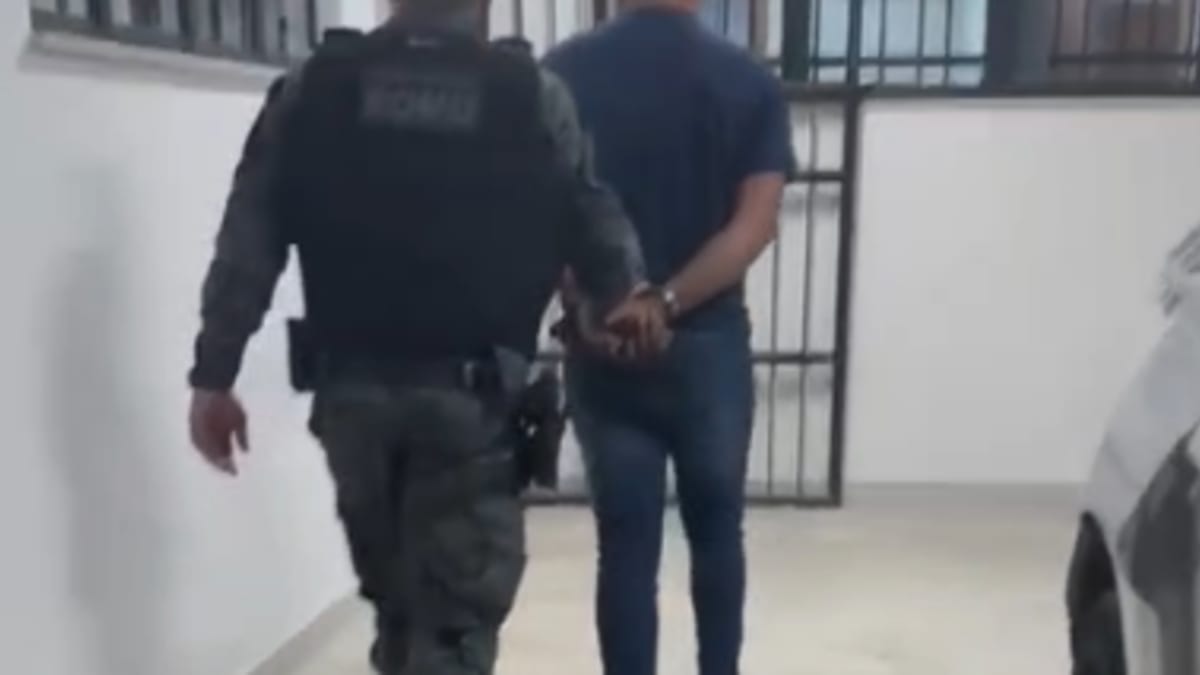 Guarda Municipal prende eletricista em Vitória por dívida alimentícia com mandado de prisão de Minas Gerais