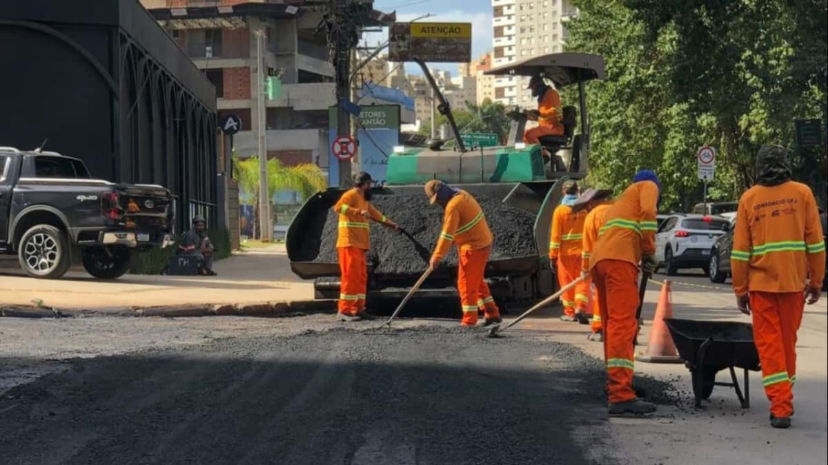 Prefeitura de Goiânia conclui recapeamento da Rua T-55 e avança no Programa Asfalto Novo