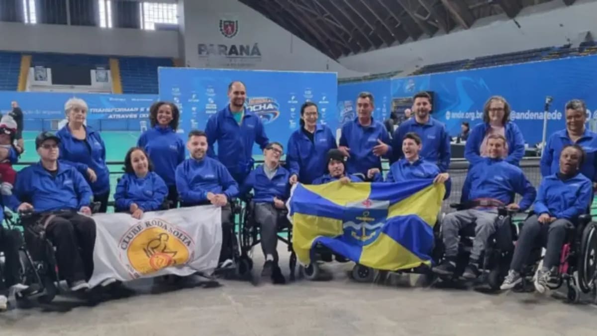 Clube Roda Solta de Itajaí garante três vagas para o Campeonato Brasileiro de Bocha Paralímpica