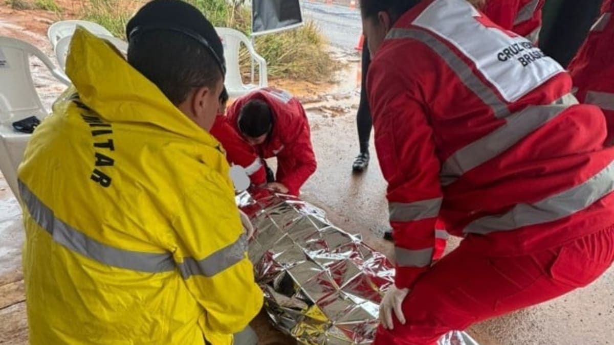 Acidente na ERS-122 em Caxias do Sul deixa vítima com traumatismo craniano