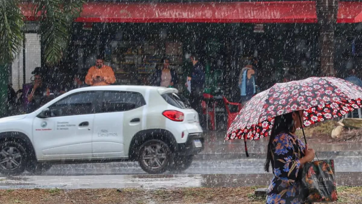 Inmet emite alerta de tempestade com possibilidade de granizo para 120 cidades de Minas Gerais